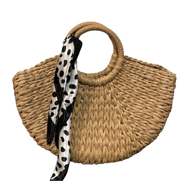 Handbags - Spring Hand Woven Straw Bag/ Purse Beach Fab Tote 🏝️